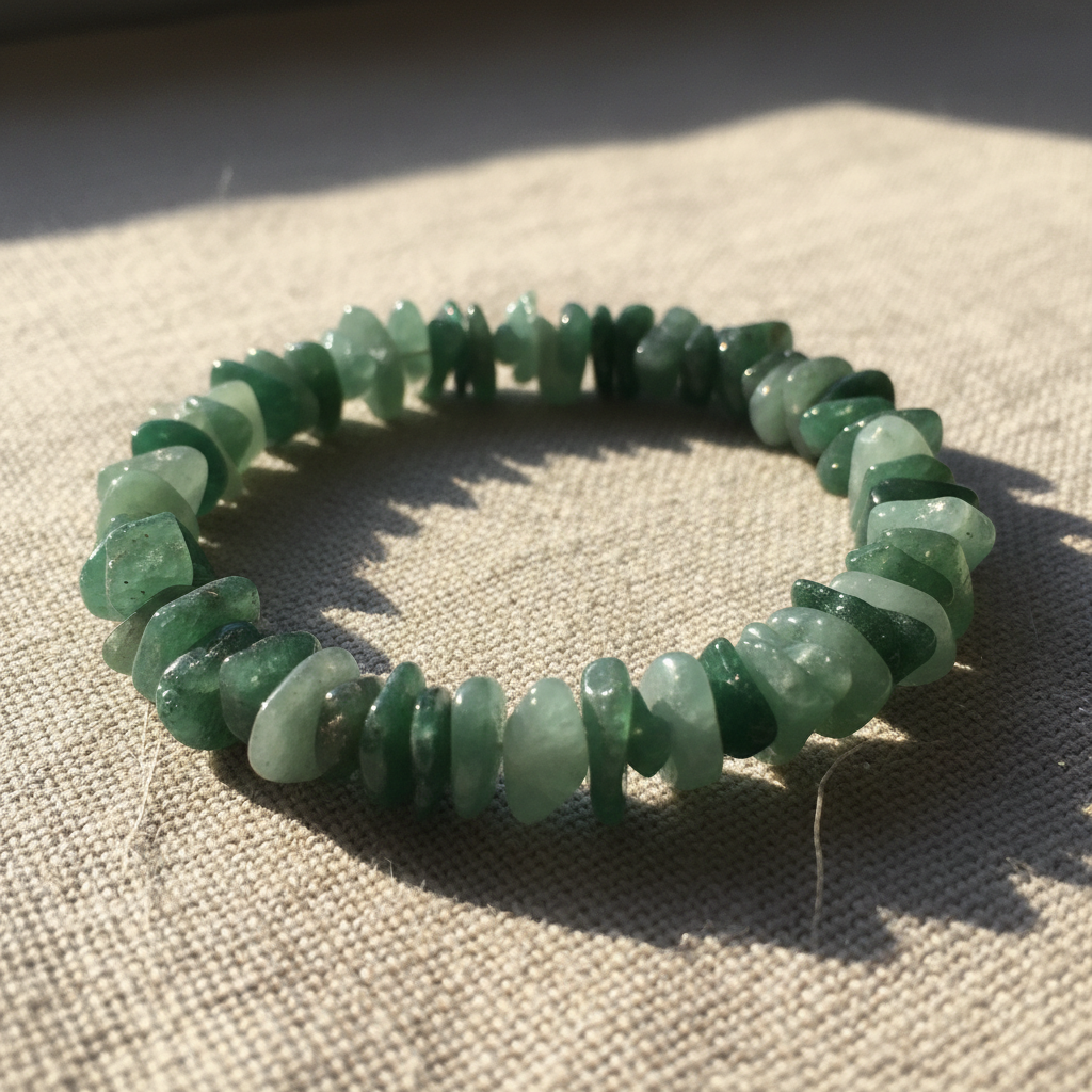 Bracelet Baroque Aventurine Verte
